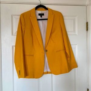 J.Crew designer, yellow, blazer